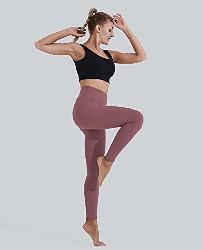 Polygon Yoga Pants for Women, High Waisted Leggings with Pockets, Tummy Control Non See Through Workout Pants