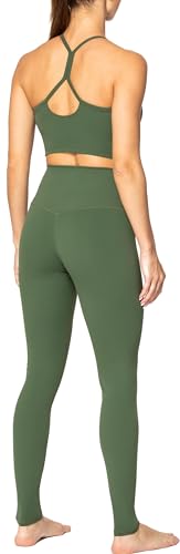 Sunzel Workout Leggings for Women, High Waisted Tummy Control Yoga Pants for Workout Gym Running 28" Inseam