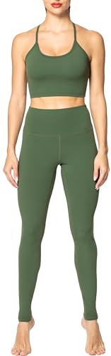 Sunzel Workout Leggings for Women, High Waisted Tummy Control Yoga Pants for Workout Gym Running 28" Inseam