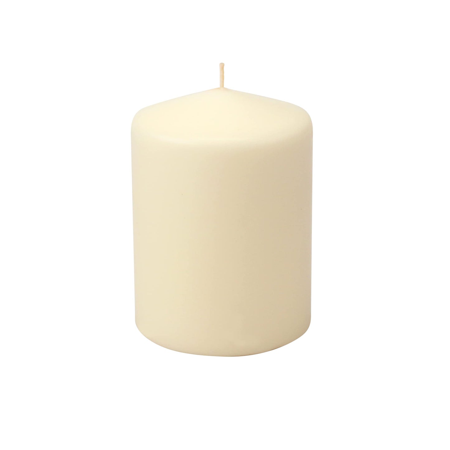 Stonebriar SB-SP-3548A Tall 3 x 6 Inch Unscented Ivory Pillar Candle Set, Set of 6, 3x6