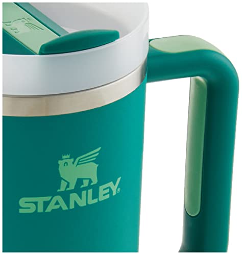 Stanley Quencher H2.0 FlowState Stainless Steel Vacuum Insulated Tumbler with Lid and Straw for Water, Iced Tea or Coffee, Smoothie and More, Black, 30 OZ / 0.89 L