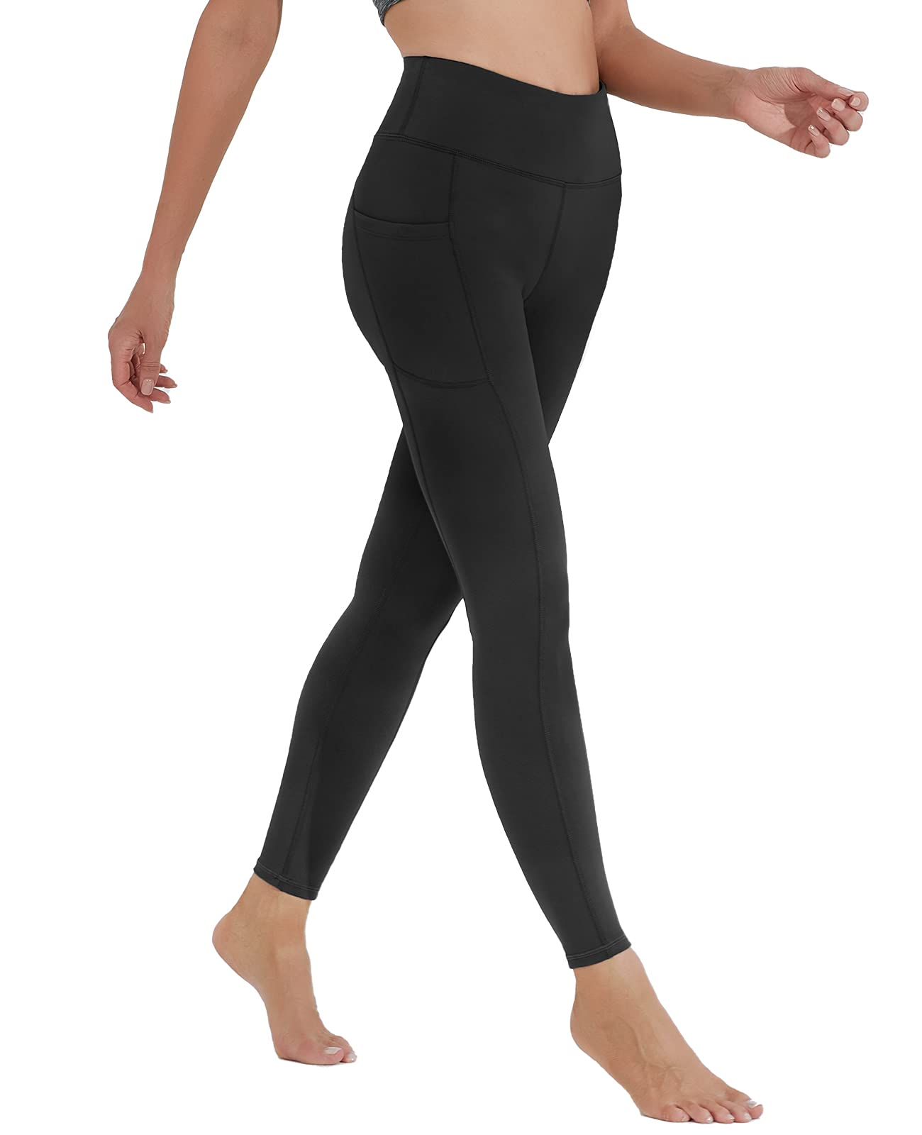 Polygon Yoga Pants for Women, High Waisted Leggings with Pockets, Tummy Control Non See Through Workout Pants