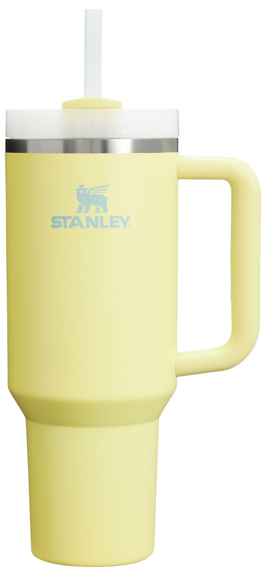 Stanley Quencher H2.0 FlowState Stainless Steel Vacuum Insulated Tumbler with Lid and Straw for Water, Iced Tea or Coffee, Smoothie and More, Black, 30 OZ / 0.89 L