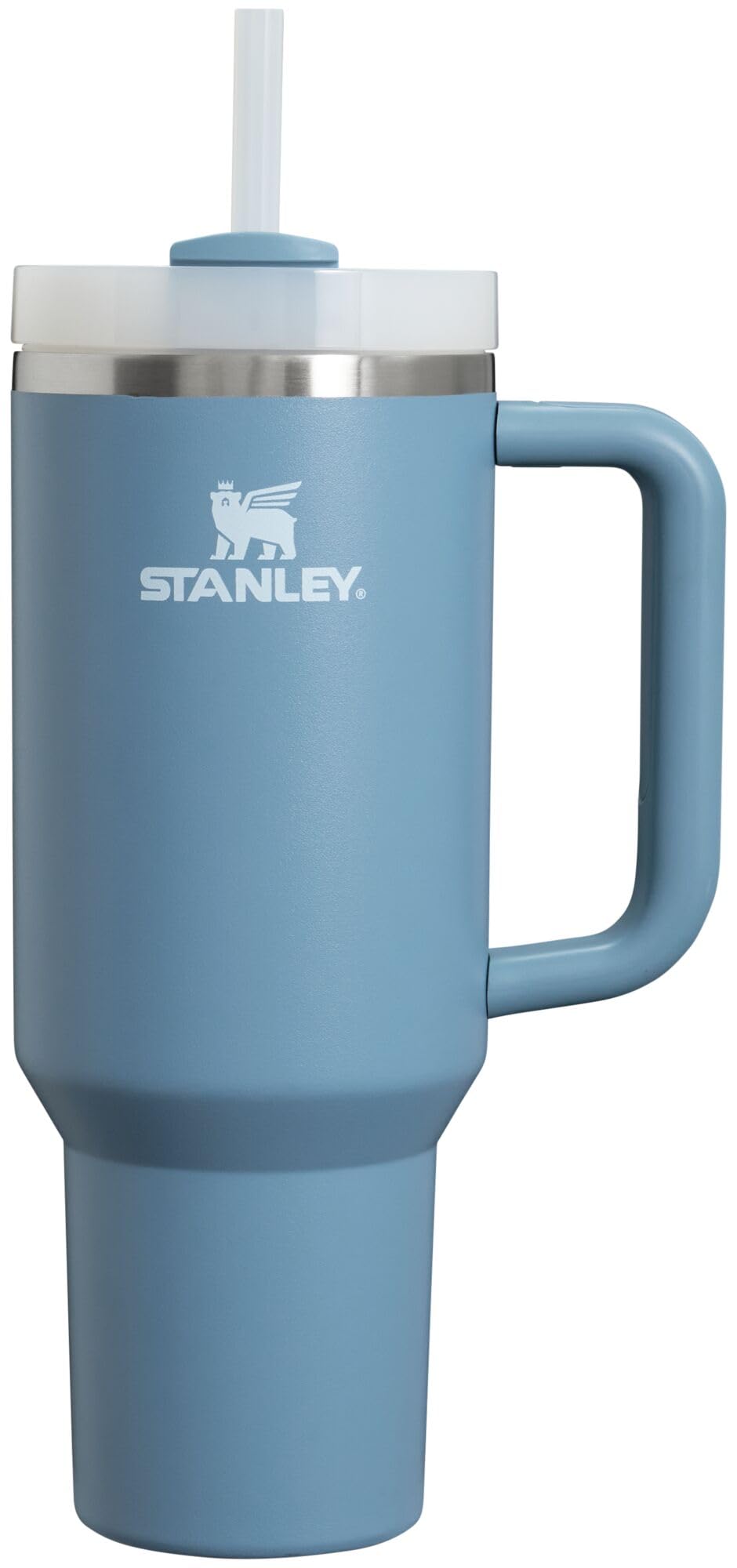 Stanley Quencher H2.0 FlowState Stainless Steel Vacuum Insulated Tumbler with Lid and Straw for Water, Iced Tea or Coffee, Smoothie and More, Black, 30 OZ / 0.89 L