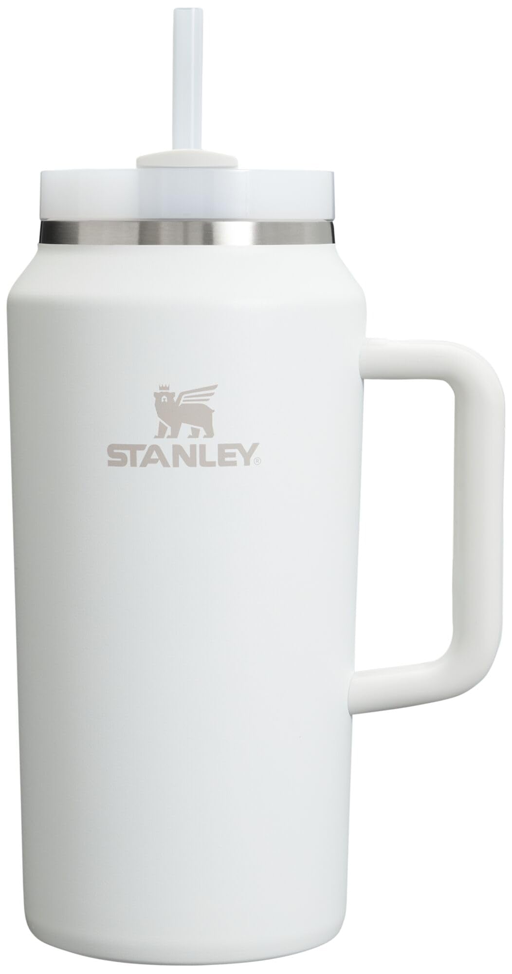 Stanley Quencher H2.0 FlowState Stainless Steel Vacuum Insulated Tumbler with Lid and Straw for Water, Iced Tea or Coffee, Smoothie and More, Black, 30 OZ / 0.89 L