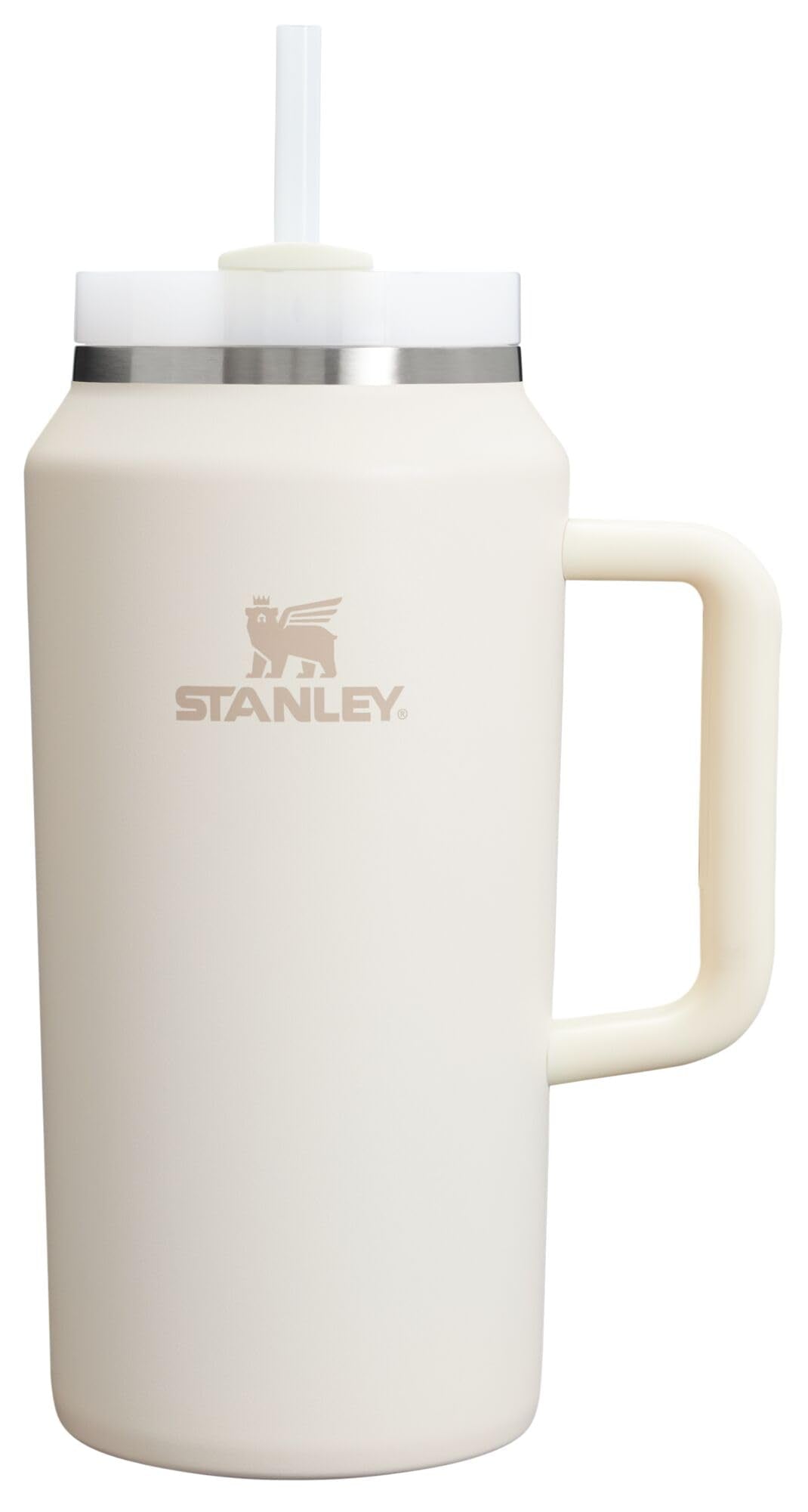 Stanley Quencher H2.0 FlowState Stainless Steel Vacuum Insulated Tumbler with Lid and Straw for Water, Iced Tea or Coffee, Smoothie and More, Black, 30 OZ / 0.89 L