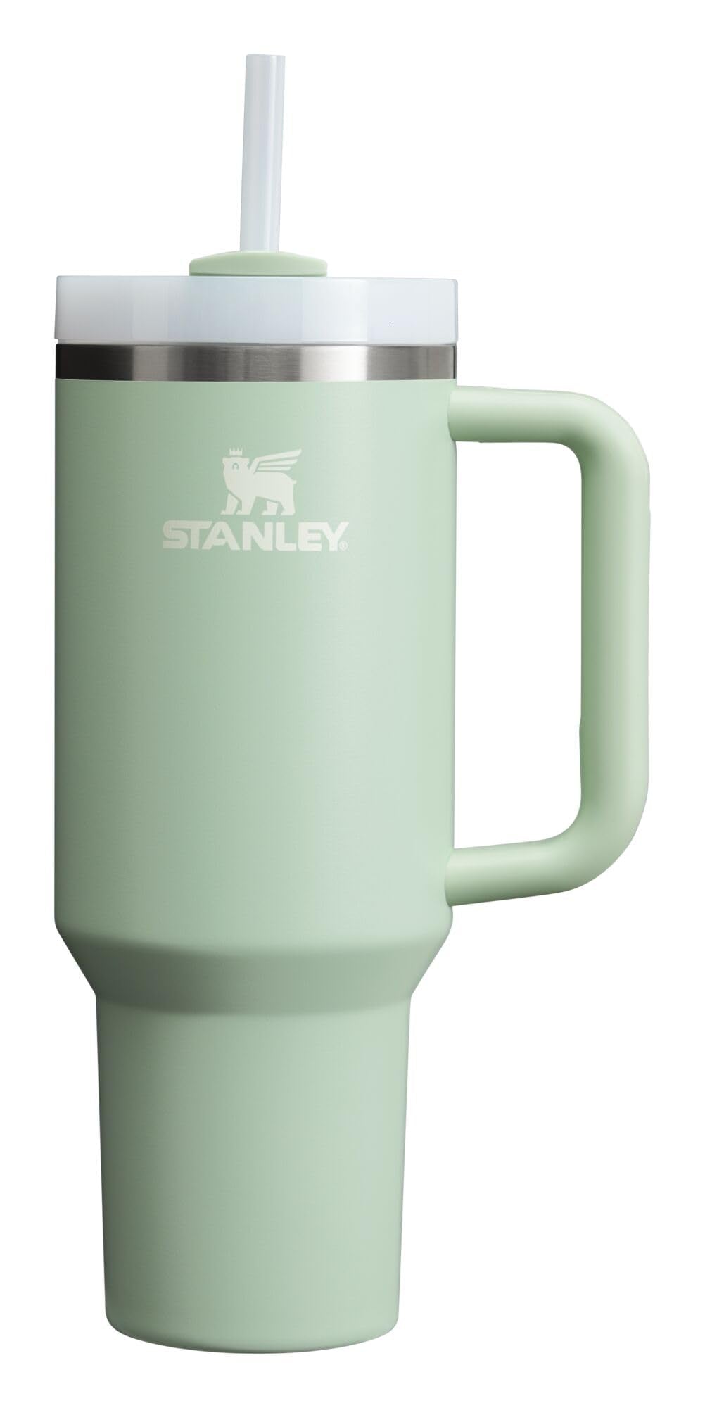 Stanley Quencher H2.0 FlowState Stainless Steel Vacuum Insulated Tumbler with Lid and Straw for Water, Iced Tea or Coffee, Smoothie and More, Black, 30 OZ / 0.89 L