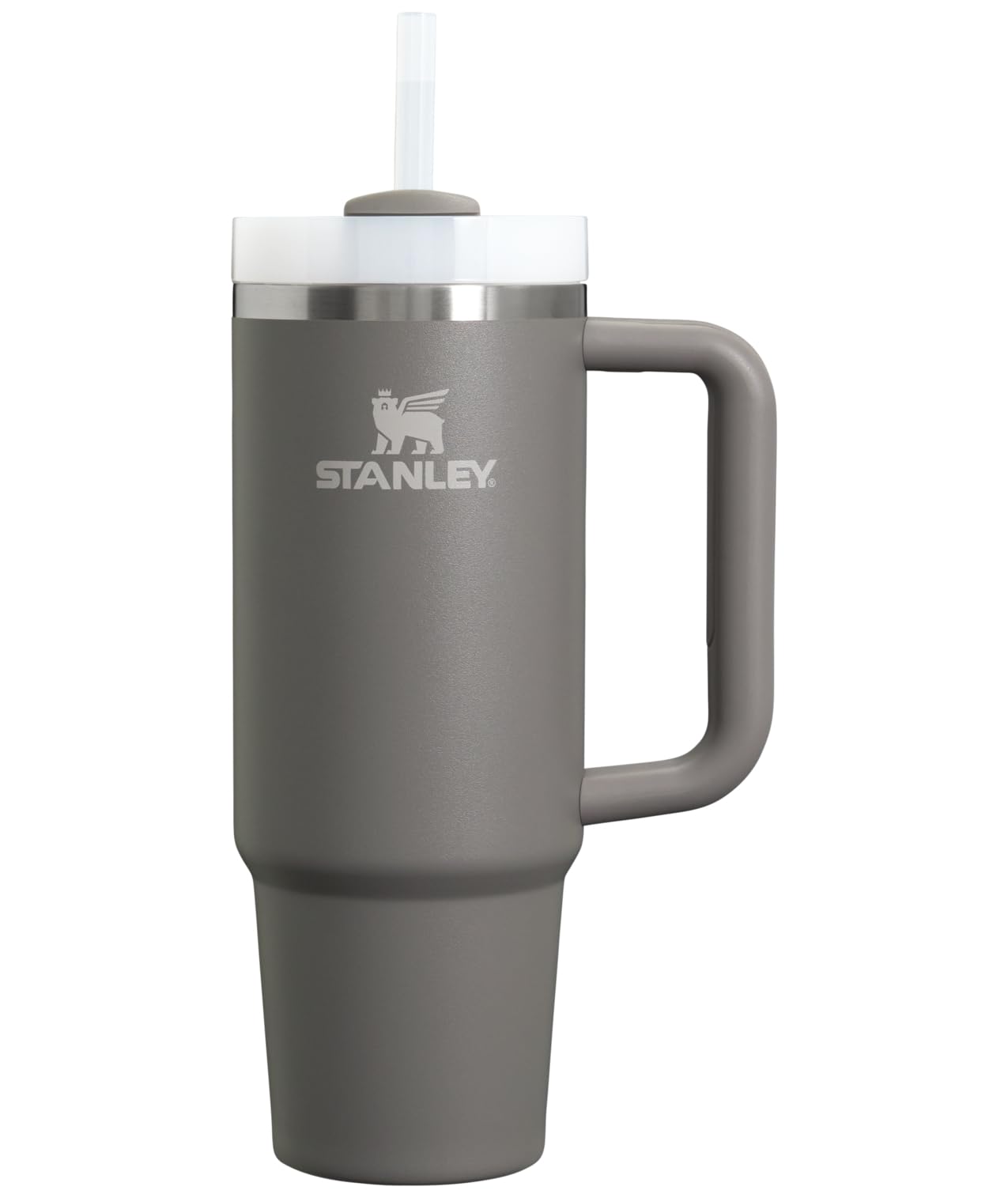 Stanley Quencher H2.0 FlowState Stainless Steel Vacuum Insulated Tumbler with Lid and Straw for Water, Iced Tea or Coffee, Smoothie and More, Black, 30 OZ / 0.89 L