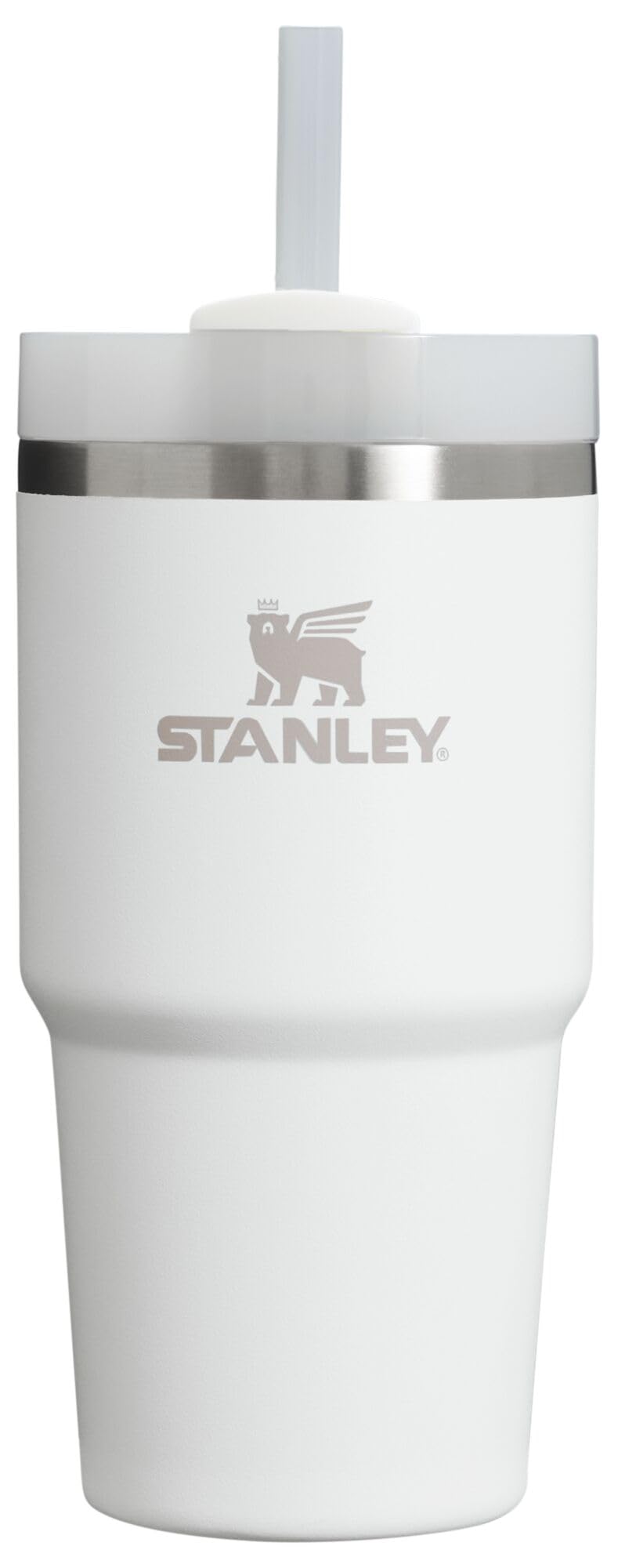 Stanley Quencher H2.0 FlowState Stainless Steel Vacuum Insulated Tumbler with Lid and Straw for Water, Iced Tea or Coffee, Smoothie and More, Black, 30 OZ / 0.89 L