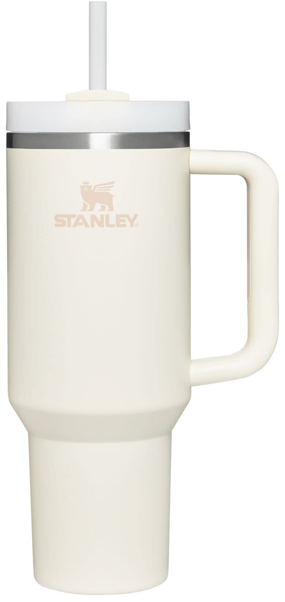 Stanley Quencher H2.0 FlowState Stainless Steel Vacuum Insulated Tumbler with Lid and Straw for Water, Iced Tea or Coffee, Smoothie and More, Black, 30 OZ / 0.89 L