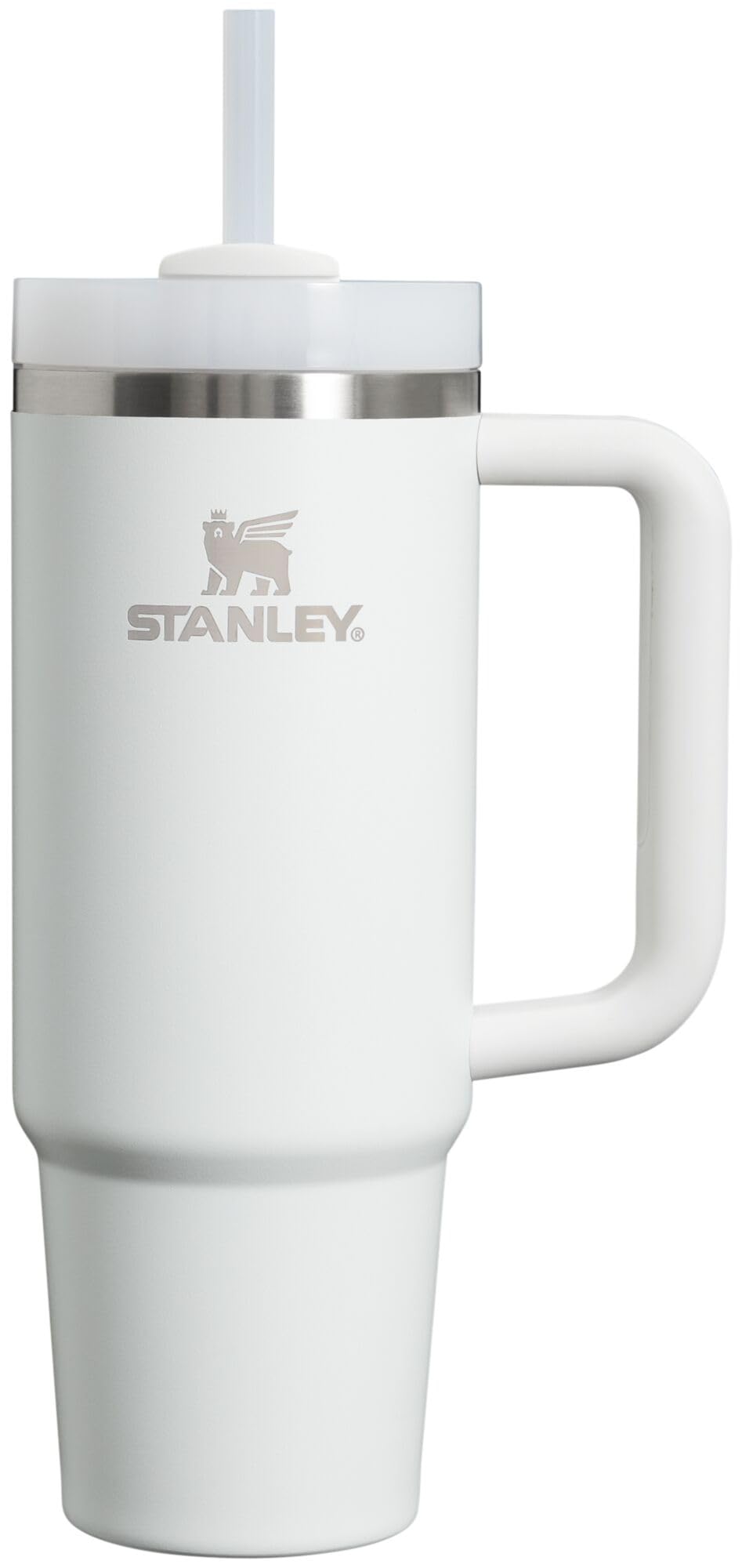 Stanley Quencher H2.0 FlowState Stainless Steel Vacuum Insulated Tumbler with Lid and Straw for Water, Iced Tea or Coffee, Smoothie and More, Black, 30 OZ / 0.89 L