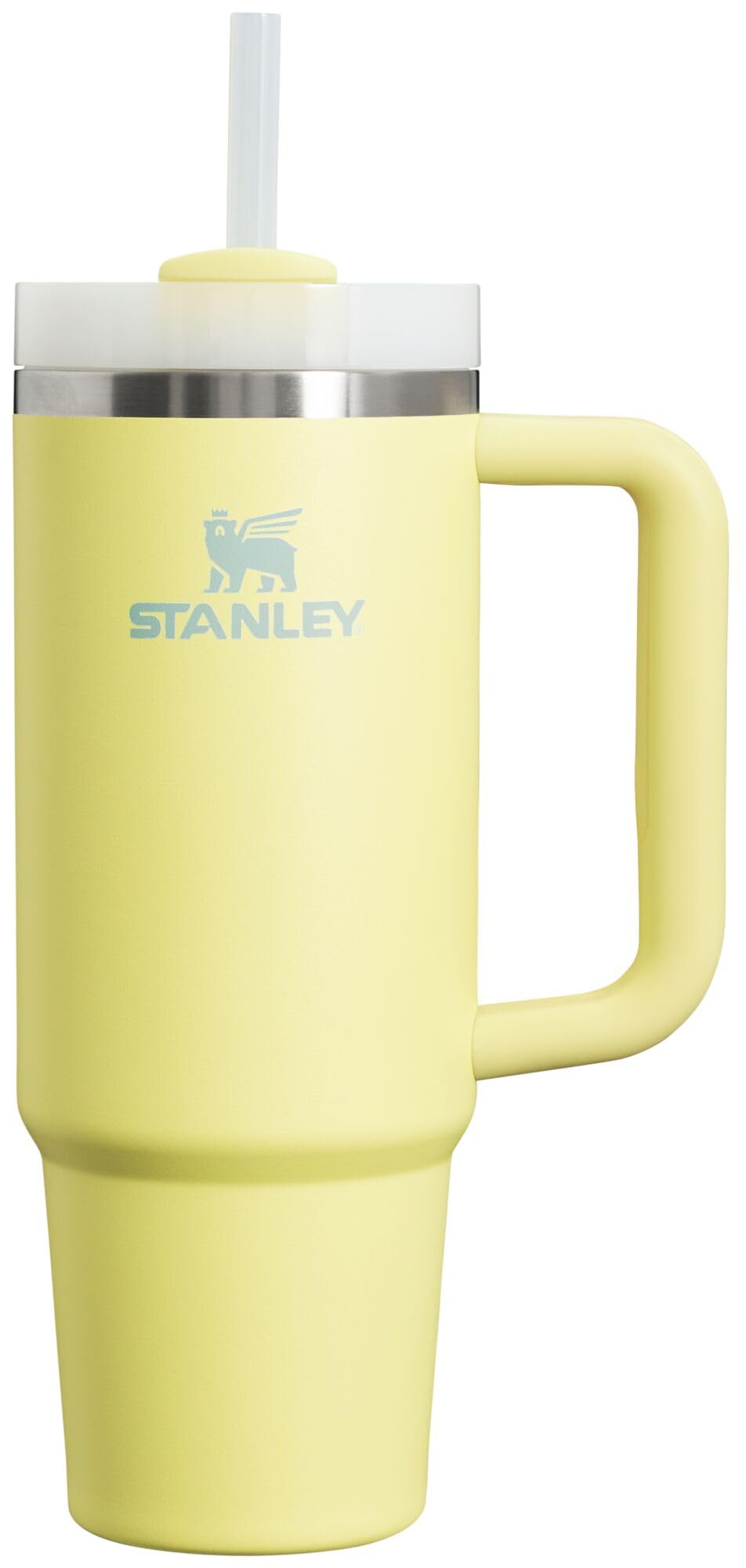 Stanley Quencher H2.0 FlowState Stainless Steel Vacuum Insulated Tumbler with Lid and Straw for Water, Iced Tea or Coffee, Smoothie and More, Black, 30 OZ / 0.89 L