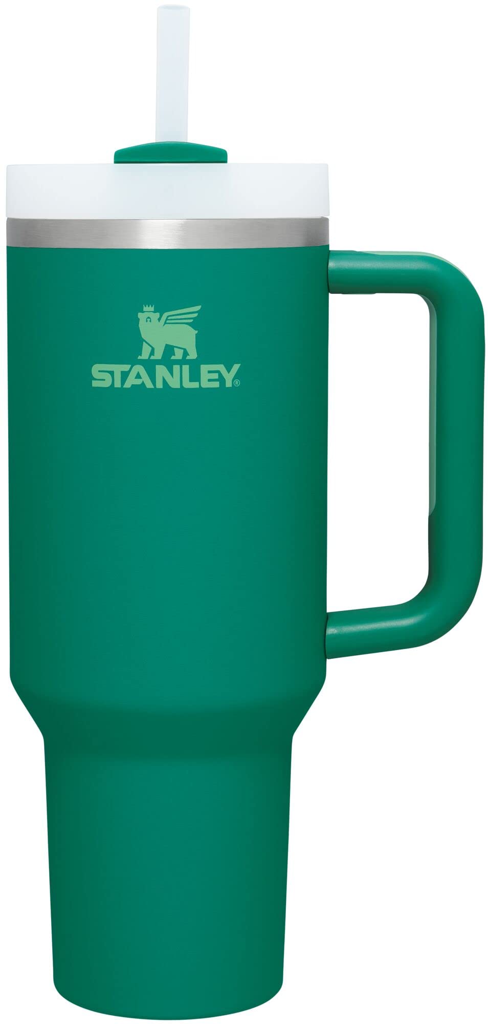 Stanley Quencher H2.0 FlowState Stainless Steel Vacuum Insulated Tumbler with Lid and Straw for Water, Iced Tea or Coffee, Smoothie and More, Black, 30 OZ / 0.89 L