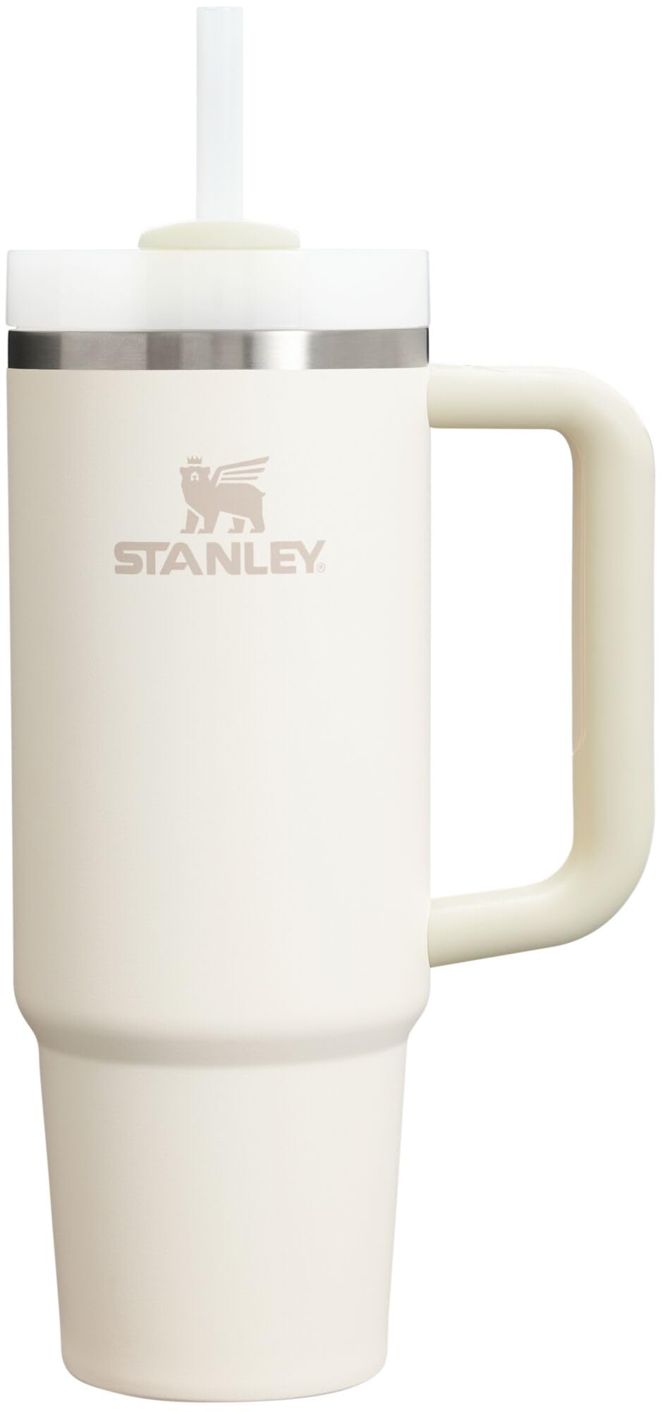 Stanley Quencher H2.0 FlowState Stainless Steel Vacuum Insulated Tumbler with Lid and Straw for Water, Iced Tea or Coffee, Smoothie and More, Black, 30 OZ / 0.89 L