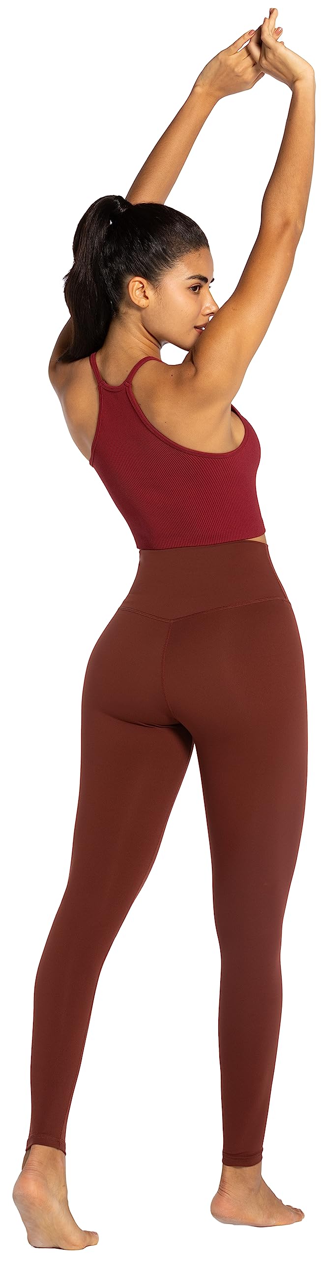 Sunzel Workout Leggings for Women, High Waisted Tummy Control Yoga Pants for Workout Gym Running 28" Inseam