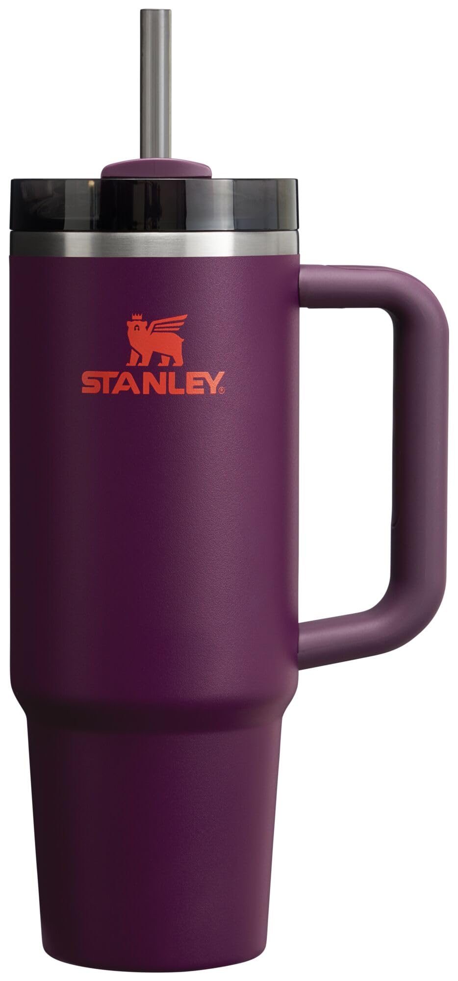 Stanley Quencher H2.0 FlowState Stainless Steel Vacuum Insulated Tumbler with Lid and Straw for Water, Iced Tea or Coffee, Smoothie and More, Black, 30 OZ / 0.89 L