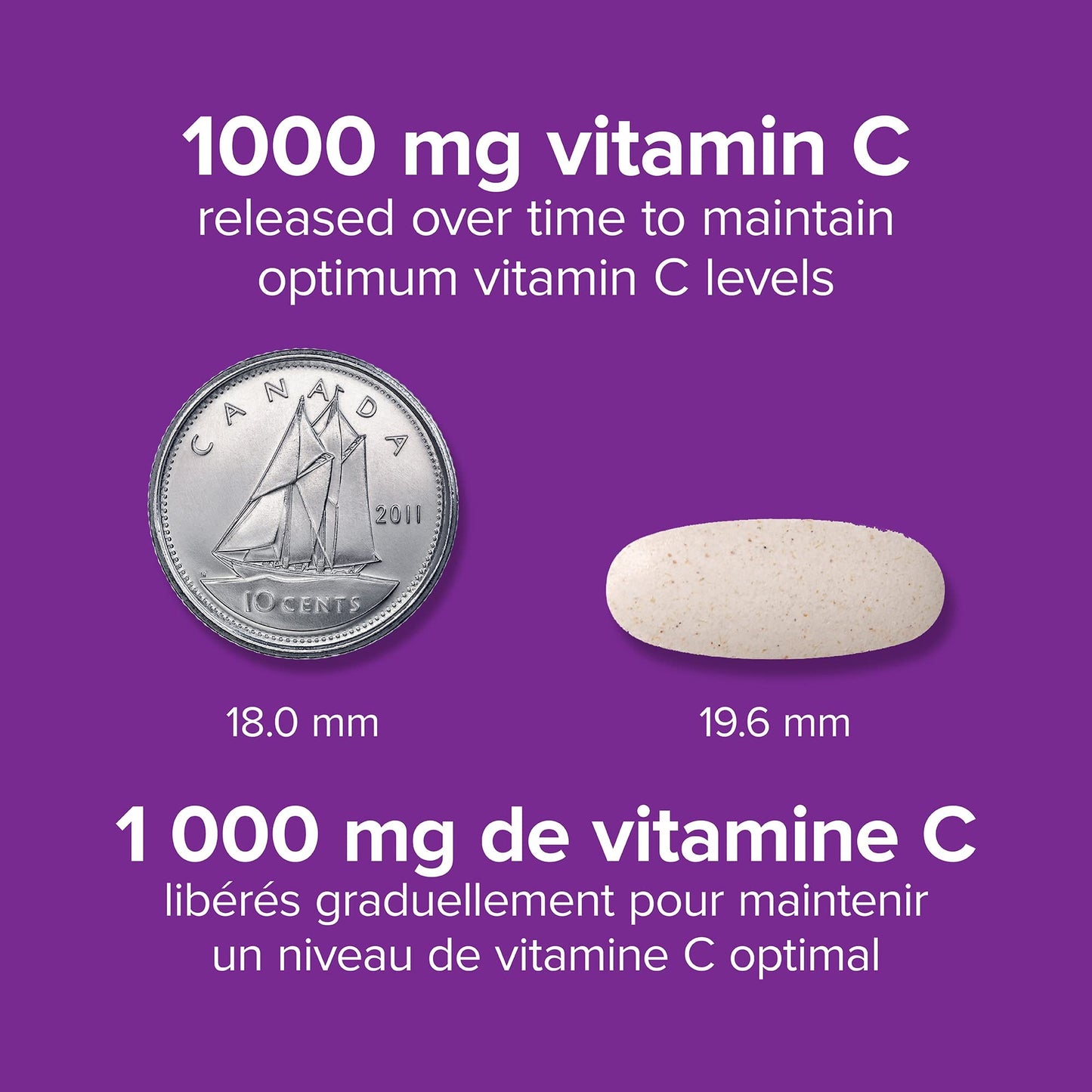 Webber Naturals Vitamin C Timed Release 1000 mg, 150 Tablets, For Bones, Teeth, Immune and Antioxidant Health